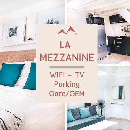 La Mezzanine - Grenoble Centre Gare - Appartement Et Parking Eksteriør billede